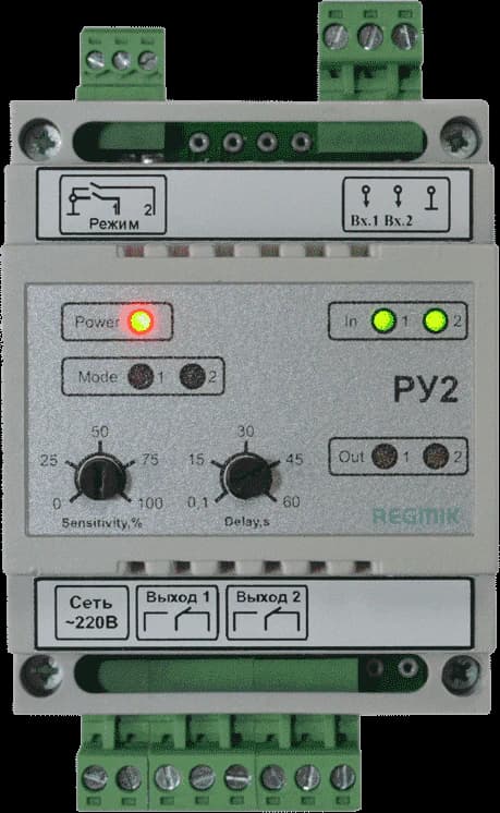 Zweikanaliger Füllstandregler RU2