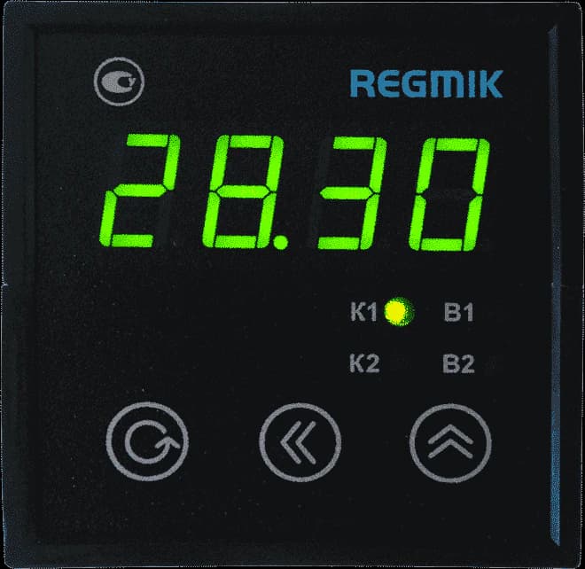 Zweikanaliger PID-Regler zur Steuerung von Schiebern und Dreiwegeventilen RP2-3
