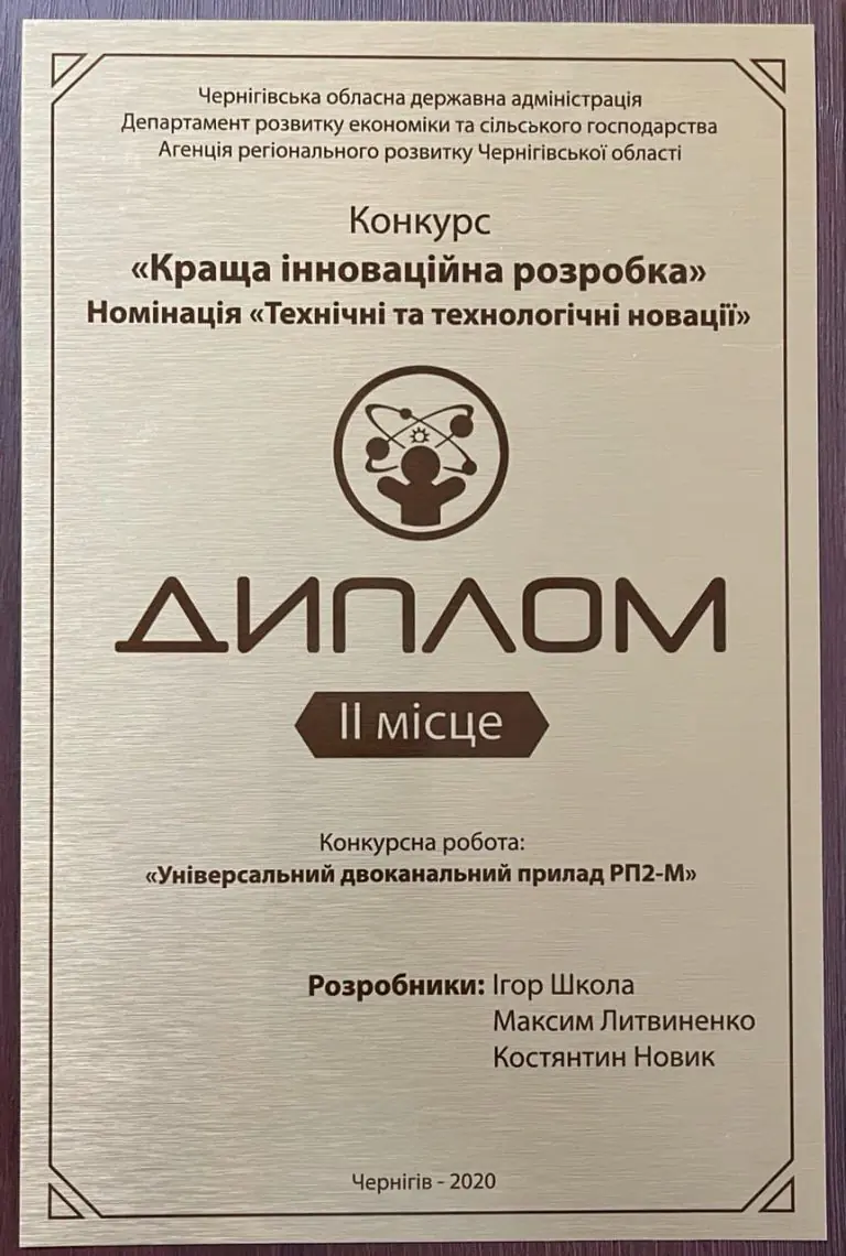 Диплом - 2 місце